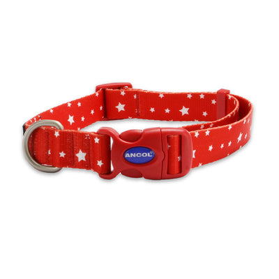 Ancol Star Patterned Collar Large
